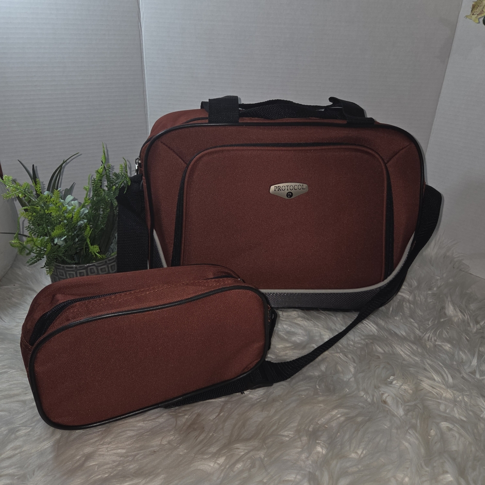 Protocol Travel Bag Set - Copper Orange, Unisex